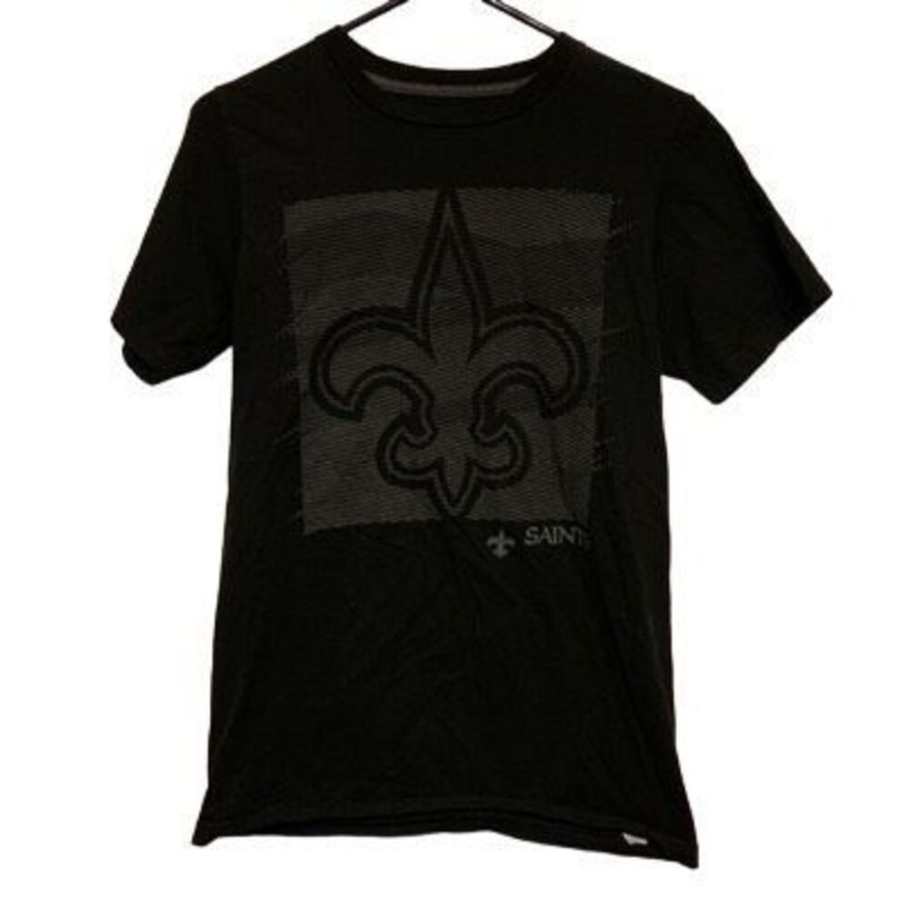New Orleans Saints Size Small Majestic Triple Peak T-Shirt